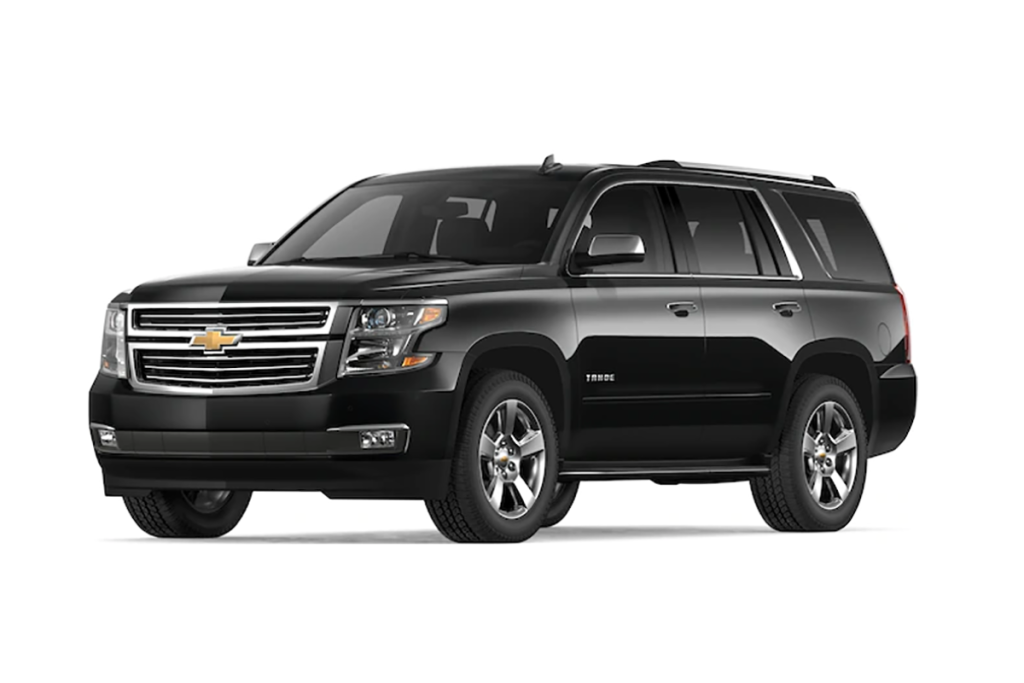 Chevrolet Tahoe para servicio de transporte exclusivo VIP